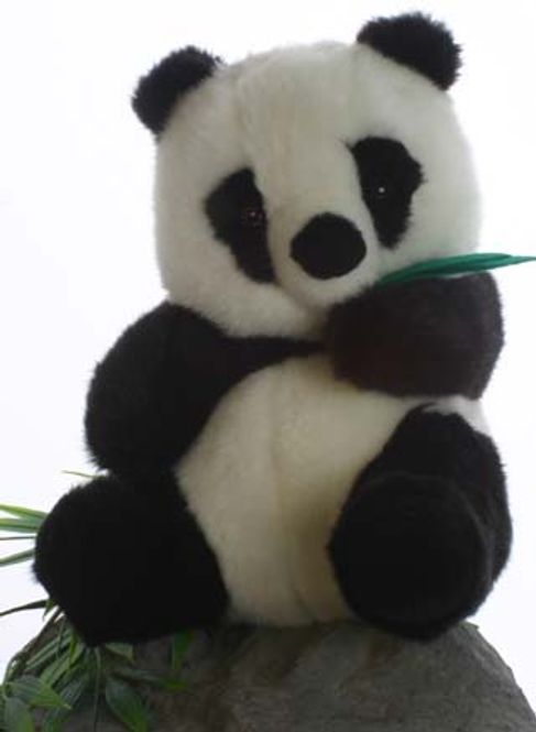 Hovedbilde HansaCreation panda sittende 