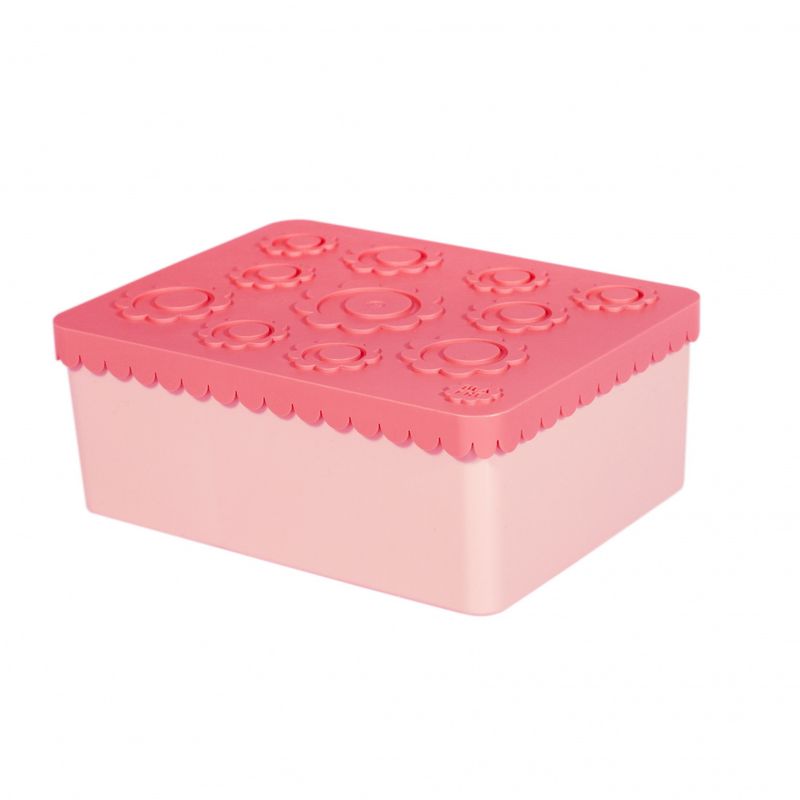 Blafre Matboks 3-roms Blomst rosa