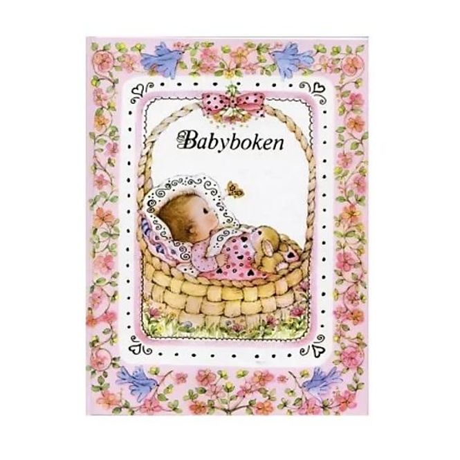 Hovedbilde Den klassiske babyboken rosa